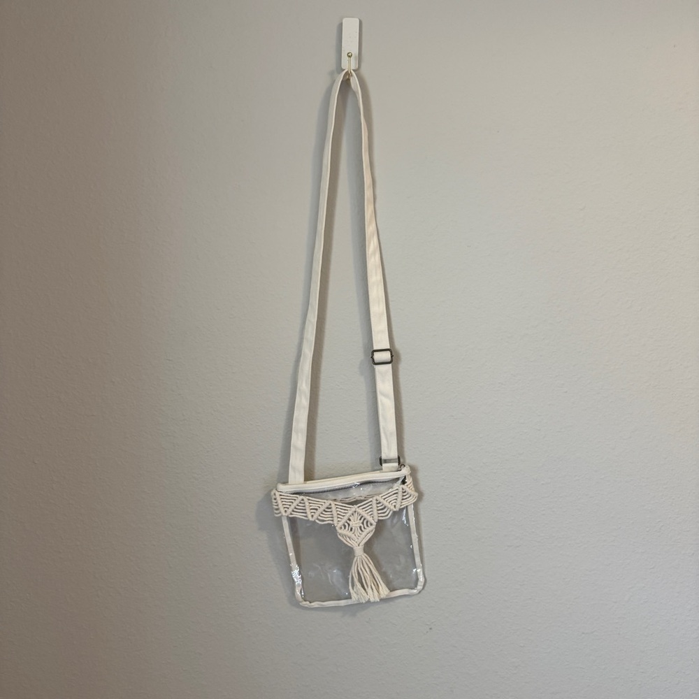 Small Clear Crossbody Concert/Stadium Purse